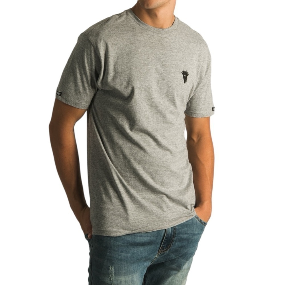 Crooks & Castles Core Essentials Crooks Medusa Embroidered Crewneck T-Shirt